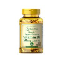 Puritan's Pride Vitamin D3 2000 IU - 200softgels.