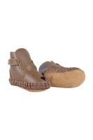 Donsje Kožené topánky pre bábätká Donsje Kapi Classic Booties Bear