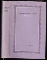 Dramata - Federico García Lorca (1958, Státní nakladatelství krásné literatury, hudby a umění)