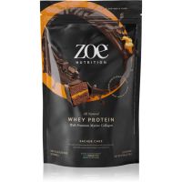 ZOE Whey Protein Molkenprotein mit Kollagen Geschmack Sacher Cake 454 g