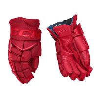 Rukavice CCM Jetspeed FT8 Pro JR, červená, Junior, 12"