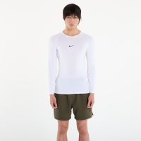 Μπλουζάκι Nike Pro Men's Dri-FIT Tight Long-Sleeve Fitness Top White/ Black L