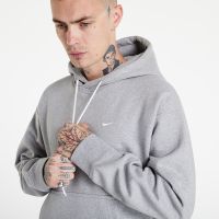 Bluza Nike Nrg SoloSwoosh Hoodie Fleece Dk Grey Heather/ White S