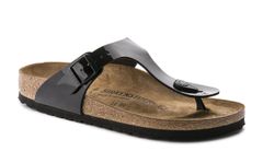 Birkenstock Gizeh BF Patent Black Narrow Fit