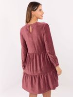 Dress-D10040Z30289-dark pink
