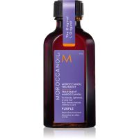 Moroccanoil Treatment Purple vyživujúci olej pre blond a šedivé vlasy 50 ml