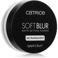 Catrice Soft Blur Matte фиксираща пудра на прах цвят 001 Translucent 8 гр.