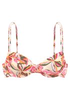 s.Oliver Bikini gornji dio  boja pijeska / kaki / roza / crvena