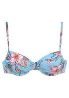 LASCANA Bikini gornji dio  tirkiz / svijetloplava / narančasta / roza