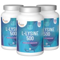 Essentials L-Lysin 500 hochdosiert – vegan, 360 Kapseln