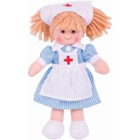 Bigjigs Toys Nurse Nancy Puppe