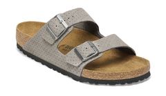 Birkenstock Arizona Suede Narrow Fit Ženy - Sandály Birkenstock - Sivá - 1027019-8 - Size: 8