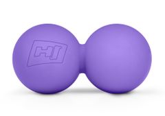 Duo-Massageball  aus Silikon 63 mm lila