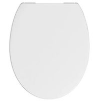 German WC sedátko / duroplast / Soft-Close / nerezové panty / bílá