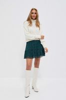 Marisse Skirt Z-Sc-3919 D.Green