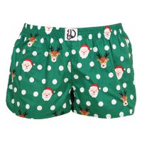 Vidám női bő szárú boxeralsó Dedoles Mikulás és Rudolf (DWLB002) M