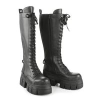 buty zimowe damskie - GOSPHER - BUFFALO - 1622527-BLK 40