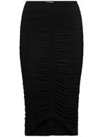 Vicky Ruched Viscose Midi Skirt