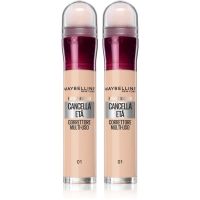 MAYBELLINE NEW YORK Instant Anti Age Eraser tekoči korektor z aplikatorjem z gobico ugodno pakiranje odtenek 01 Light