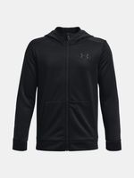 Under Armour UA Armour Fleece FZ Bluza dziecięca Czarny