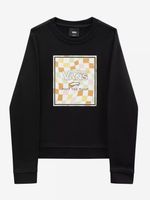 Vans Wavy Check Box Logo Sweatshirt Kinder Schwarz