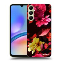 Silikónový prehľadný obal pre Samsung Galaxy A05s A057G - Dark Peonny