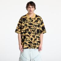 T-shirt A BATHING APE 1St Camo Jacquard Relaxed Fit Polo Shirt UNISEX Yellow L