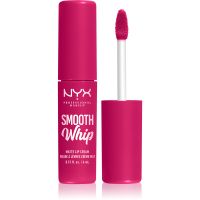 NYX Professional Makeup Smooth Whip Matte Lip Cream seidiger Lippenstift mit glättender Wirkung Farbton 09 Bday Frosting 4 ml