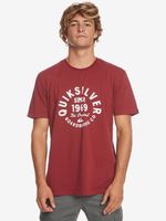 Quiksilver Circled Script Front Majica crvena