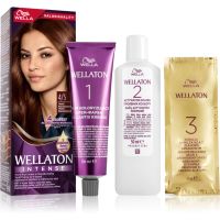 Wella Wellaton Intense Permanent-Haarfarbe mit Arganöl Farbton 4/5 Addictive Mahogany 1 St.