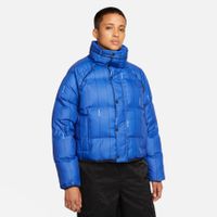 Jordan Flight Wmns Puffer Jacket - Dámske - Bunda Jordan - Modré - DH0785-480 - Veľkosť: XL