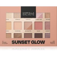 Gabriella Salvete Sunset Glow 15 Shades of Sunset paletka očných tieňov 15 g