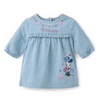 Minnie Maus - Kleid im Marine-Look für Babys