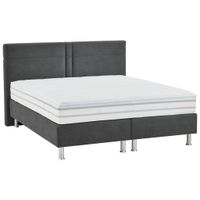 Beldomo - Sleep BOXSPRINGOVÁ POSTEĽ, 180/200 cm, antracitová