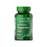 Puritan's Pride High Potency Magnesium 500mg - 100tabs