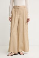 Weekend Max Mara pantaloni cargo pentru femei, din in