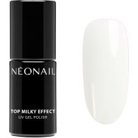 NEONAIL Top Milky Effect gélový vrchný lak na nechty odtieň Creamy 7.2 ml