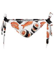 Aloha From Deer Woman's Sushi - Bento Bikini Bows Bottom WBBB AFD534