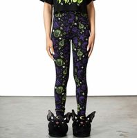 Damenleggings - KILLSTAR - Magie Vision - Schwarz L