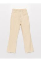 LC Waikiki Flared Velvet Girls' Trousers