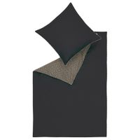 Esprit OBOJSTRANNÁ POSTEĽNÁ BIELIZEŇ, renforcé, čierna, taupe, béžová, 155/220 cm
