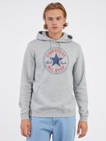 Converse Go-To All Star Patch Sweatshirt Grau