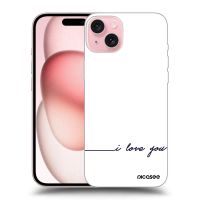 ULTIMATE CASE pro Apple iPhone 15 - Milujem ťa