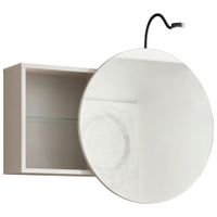 Venda ZRKADLOVÁ SKRINKA, kašmírová, kašmírová, 80/60/20 cm