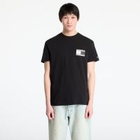 T-shirt Tommy Jeans Regular Paisley Flag Tee Black XL