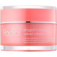 Rodial Dragon's Blood Velvet Cream крем за лице с хиалуронова киселина за суха кожа 50 мл.