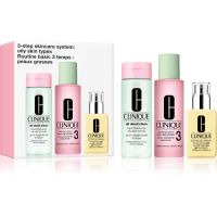 Clinique 3 Steps Skincare Systeme Oily Skin Types zestaw upominkowy do skóry tłustej