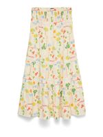VERO MODA Suknja 'VMElena'  boja pijeska / žuta / zelena / crvena