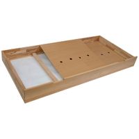 Linea Natura POSTEĽNÁ ZÁSUVKA, 90/17,5/195 cm, buk