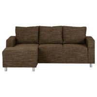 MID.YOU ROHOVÁ SEDAČKA, textil, hnědá